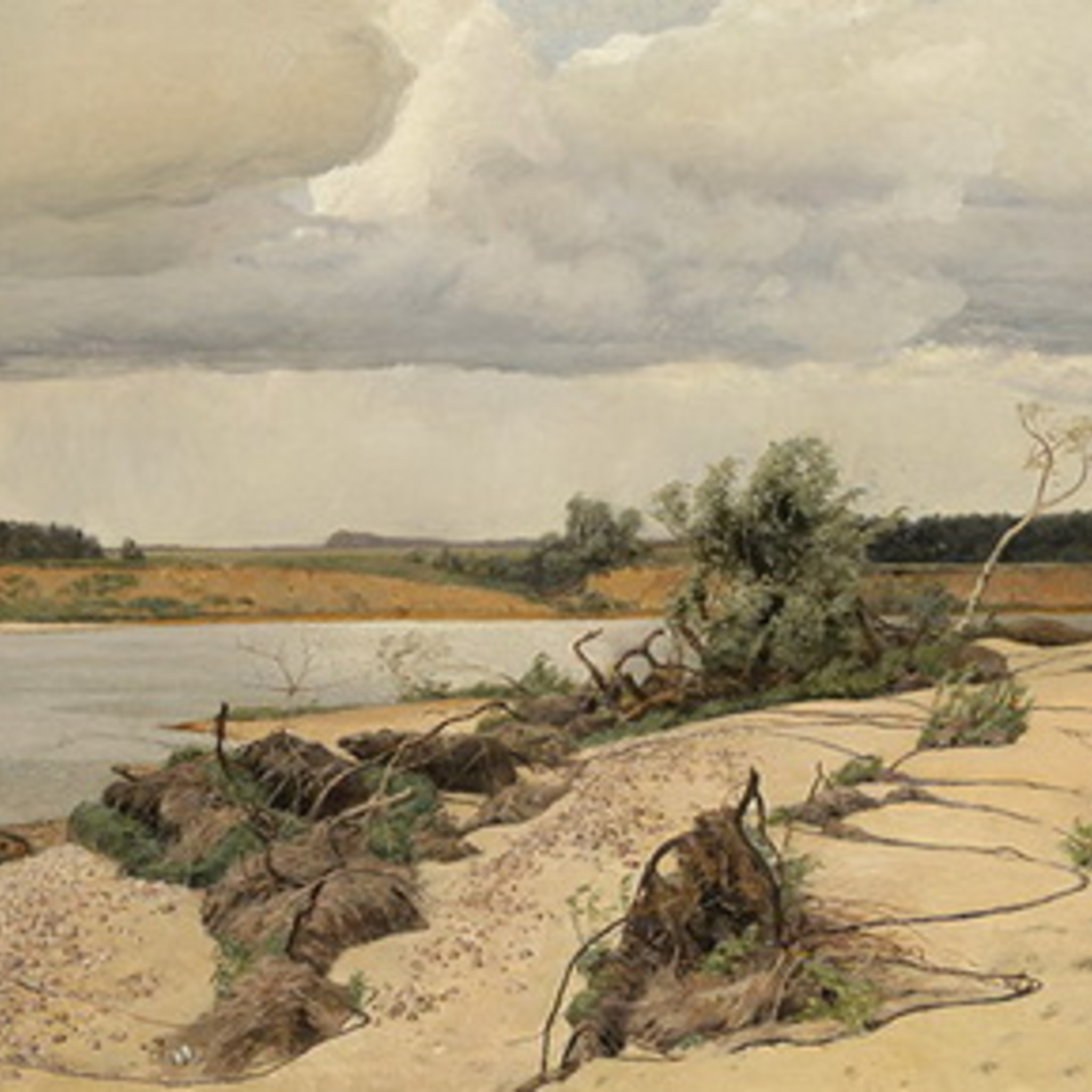 Contemporaries of coryphaeuses. Landscape painting of the Russian school of the second half of the nineteenth century from the museum collection